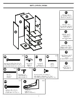 Предварительный просмотр 3 страницы Emerson ClosetMaid 10-Cube Organizer Installation Instructions Manual