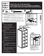 Preview for 12 page of Emerson ClosetMaid 10-Cube Organizer Installation Instructions Manual