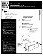 Preview for 10 page of Emerson CLOSETMAID 10 in. Drawer Installation Instructions Manual