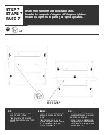 Предварительный просмотр 11 страницы Emerson Closetmaid 12743 Installation Instructions Manual