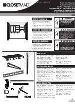 Предварительный просмотр 1 страницы Emerson ClosetMaid 2890 Manual