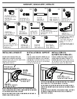 Предварительный просмотр 4 страницы Emerson ClosetMaid 4-Shelf Organizer Installation Instructions Manual