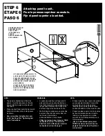 Предварительный просмотр 11 страницы Emerson ClosetMaid 4-Shelf Organizer Installation Instructions Manual