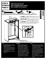 Предварительный просмотр 14 страницы Emerson ClosetMaid 4-Shelf Organizer Installation Instructions Manual