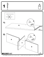 Предварительный просмотр 5 страницы Emerson ClosetMaid 5061 Manual