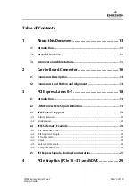 Preview for 3 page of Emerson COM Express Carrier Design Manual