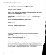 Preview for 4 page of Emerson Control Techniques EN-204 Installation Manual