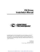 Предварительный просмотр 4 страницы Emerson Control Techniques EN Series Installation Manual