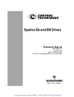 Preview for 2 page of Emerson Control Techniques EN Series Reference Manual
