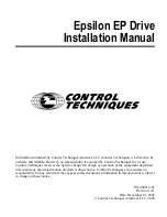 Preview for 3 page of Emerson Control Techniques Epsilon EP202 Installation Manual