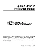 Предварительный просмотр 3 страницы Emerson Control Techniques Epsilon EP202 Installation Manual