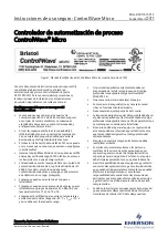 Preview for 51 page of Emerson ControlWave MICRO Use Instructions