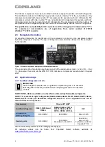 Preview for 7 page of Emerson Copeland 4MI-30X Application Manuallines