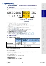 Preview for 6 page of Emerson Copeland EazyCool OLQ-24V-Nxx-TWD Series Application Manuallines