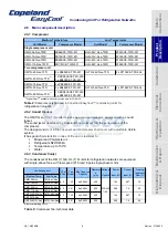 Preview for 7 page of Emerson Copeland EazyCool OLQ-24V-Nxx-TWD Series Application Manuallines