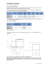 Предварительный просмотр 9 страницы Emerson Copeland EazyCool  OME-4MTL-09X Application Manuallines