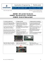 Emerson Copeland XCM25D Replacement Manuallines preview