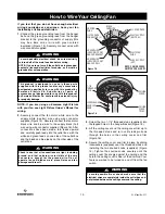 Предварительный просмотр 10 страницы Emerson CORNERSTONE CF1AB01 Owner'S Manual