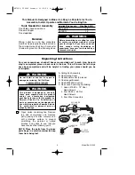 Предварительный просмотр 3 страницы Emerson CORSAIR 44" Owner'S Manual