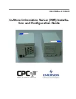 Предварительный просмотр 1 страницы Emerson CPC ISIS Installation And Configuration Manual