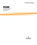 Emerson CPCI-6200 Installation Manual preview