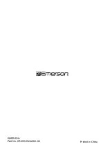 Preview for 12 page of Emerson CR289E Owner'S Manual