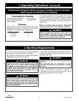 Preview for 4 page of Emerson Cronley CF411BS00 Owner'S Manual