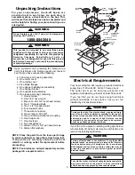 Предварительный просмотр 3 страницы Emerson CROWN CF4500AB04 Owner'S Manual