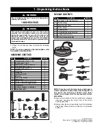 Предварительный просмотр 3 страницы Emerson CROWN SELECT CF4501AP00 Owner'S Manual