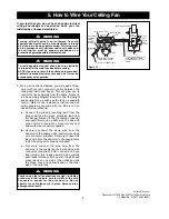 Предварительный просмотр 9 страницы Emerson CROWN SELECT CF4501AP00 Owner'S Manual