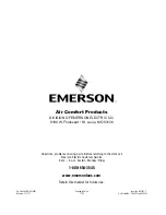 Предварительный просмотр 20 страницы Emerson CROWN SELECT CF4501AP00 Owner'S Manual