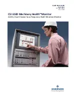 Emerson CSI 6500 Quick Start Manual предпросмотр