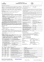 Preview for 3 page of Emerson CSS Series Operating Instruction