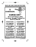 Emerson CURVA SKY CF144BS00 Owner'S Manual preview
