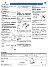 Emerson CV4-7 Series Operating Instructions Manual предпросмотр