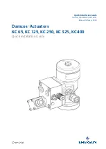 Emerson Damcos KC 125 Quick Installation Manual preview