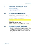 Предварительный просмотр 19 страницы Emerson Daniel Ultrasonic 100 Series Installation Procedure