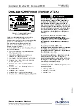 Предварительный просмотр 15 страницы Emerson DanLoad 6000 Safe Use Instructions