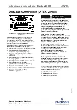 Предварительный просмотр 23 страницы Emerson DanLoad 6000 Safe Use Instructions