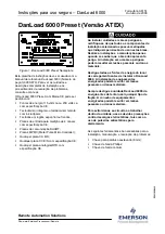 Предварительный просмотр 29 страницы Emerson DanLoad 6000 Safe Use Instructions