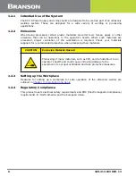 Предварительный просмотр 16 страницы Emerson DCX S Operating Manual