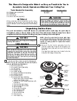 Preview for 3 page of Emerson DEVONSHIRE CF670BQ00 Owner'S Manual