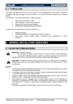 Preview for 6 page of Emerson Dixell  GDS66M Installing And Operating Instructions