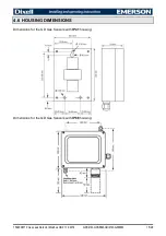 Preview for 15 page of Emerson Dixell  GDS66M Installing And Operating Instructions