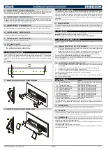 Preview for 3 page of Emerson Dixell WING XW220L Installing And Operating Instructions