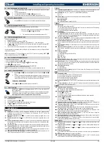 Preview for 2 page of Emerson dixell WING XW260K Installing And Operating Instructions