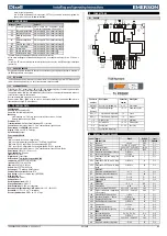 Preview for 4 page of Emerson dixell WING XW260K Installing And Operating Instructions