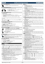 Предварительный просмотр 2 страницы Emerson Dixell WING XW264K Installing And Operating Instructions