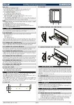 Предварительный просмотр 3 страницы Emerson Dixell WING XW264K Installing And Operating Instructions