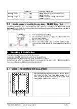 Предварительный просмотр 10 страницы Emerson Dixell XC645D Installing And Operating Instructions